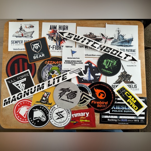 5/$20 Fishing & Assorted Sticker Collection - Picture 2 of 3